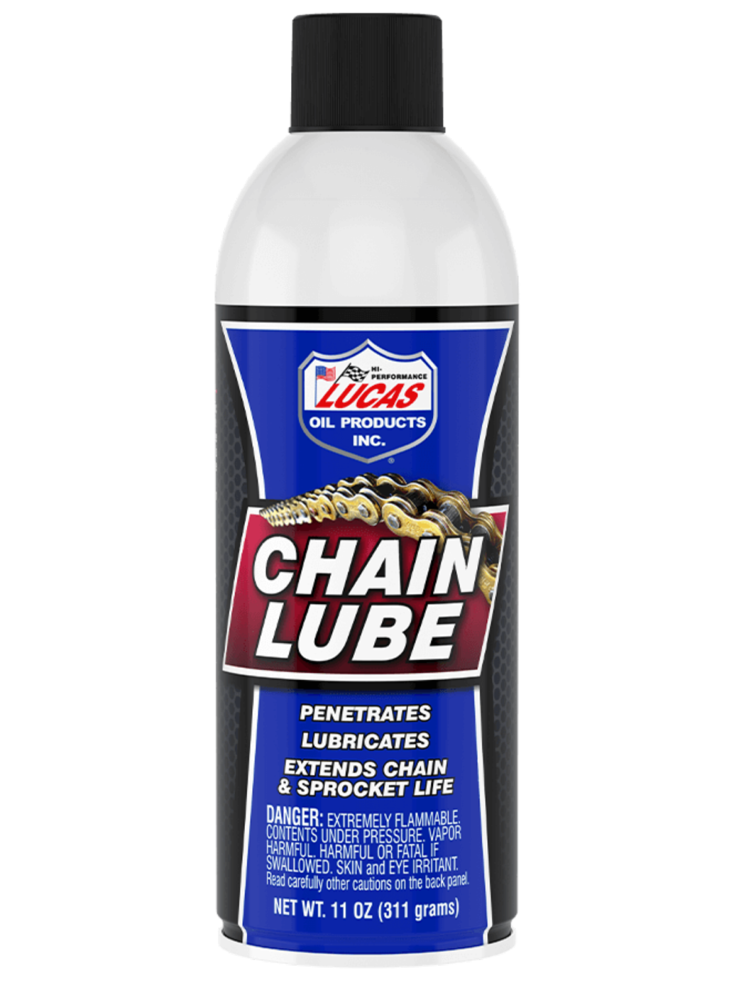 slide 1 of 1, Lucas Oil Chain Lube, 1 ct