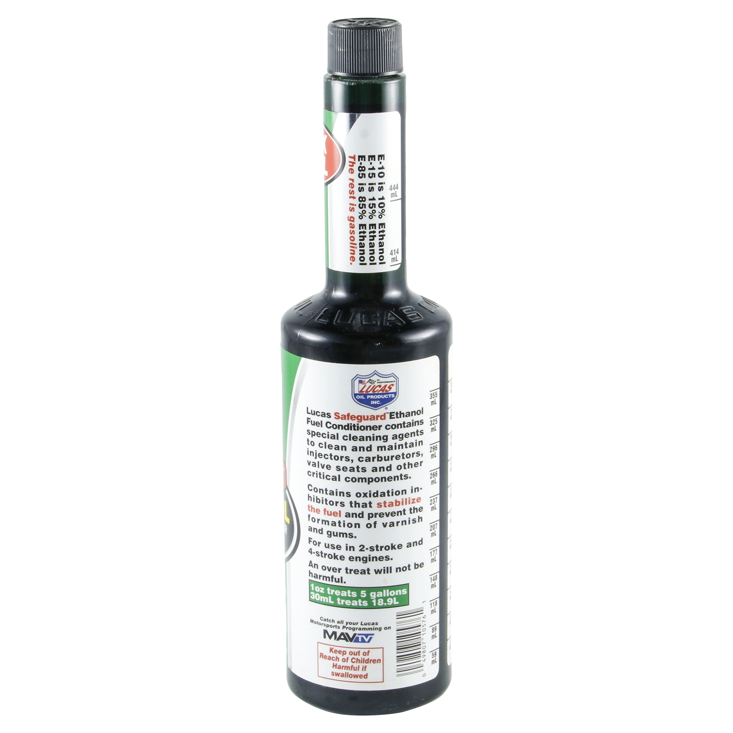slide 3 of 3, Lucas Safeguard Ethanol Fuel Conditioner, 16 oz
