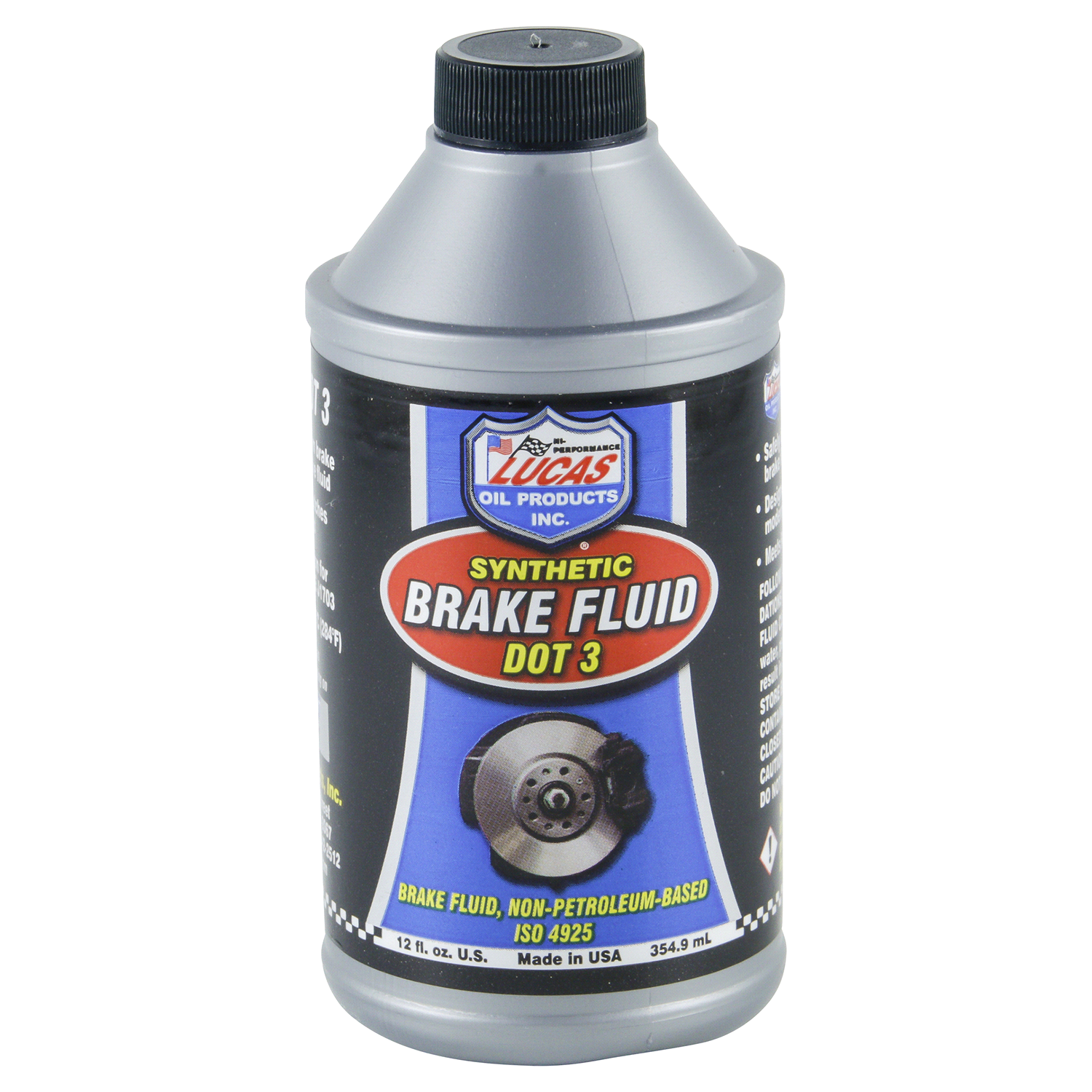 slide 1 of 2, Lucas Synthetic Dot 3 Brake Fluid 12 fl oz, 12 fl oz