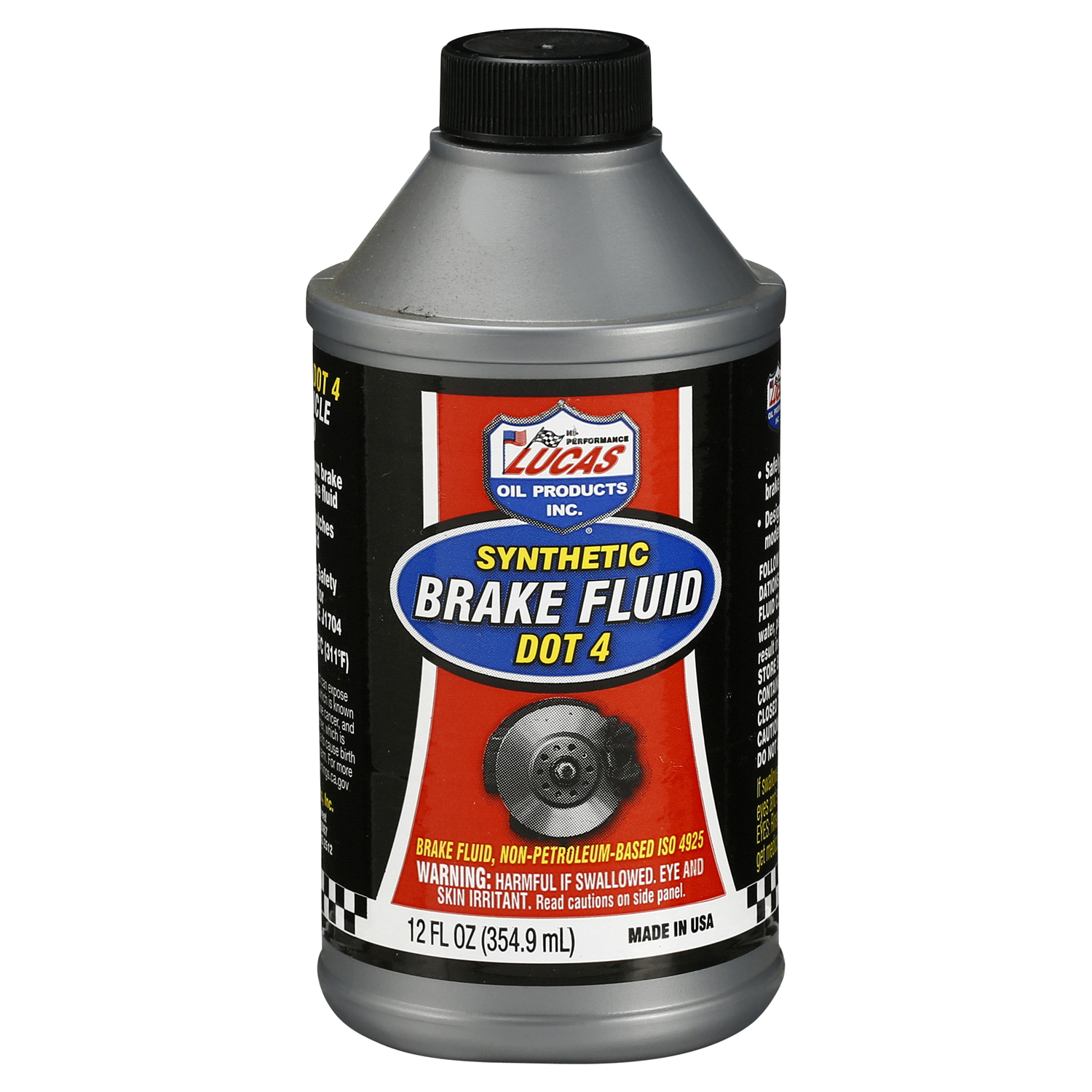 slide 1 of 3, Lucas Synthetic Dot 4 Brake Fluid 12 fl oz, 12 fl oz