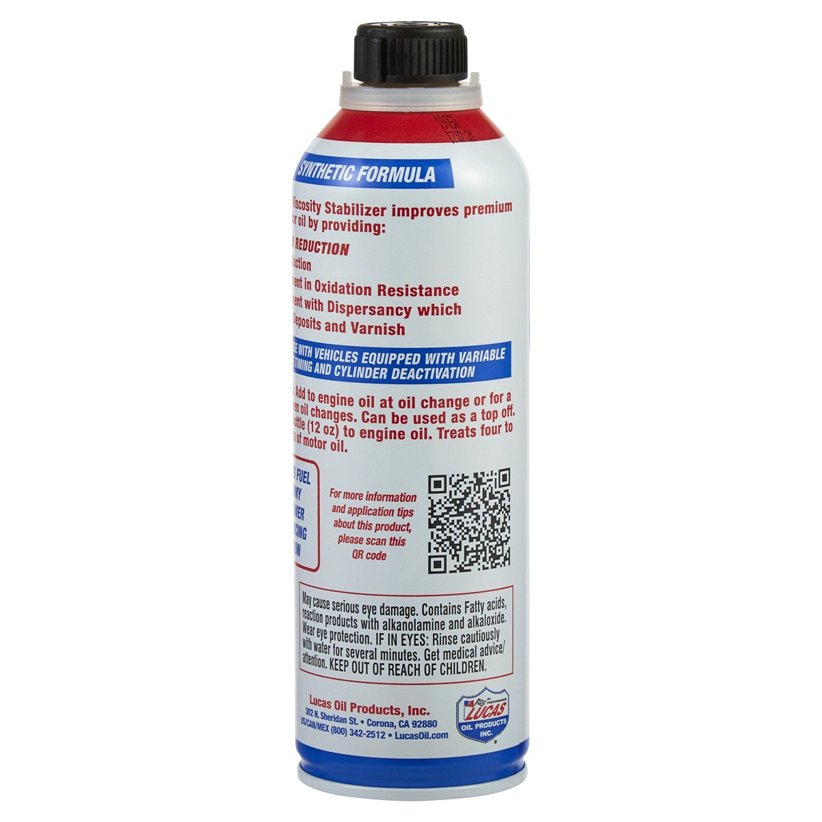 slide 2 of 2, Lucas Oil Products Low Viscosity Stabilizer 12 oz, 12 oz
