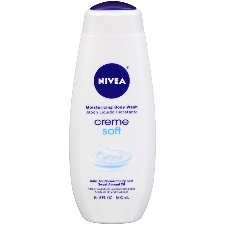 slide 1 of 7, Nivea Moisturizing Body Wash Creme Soft, 16.9 fl oz