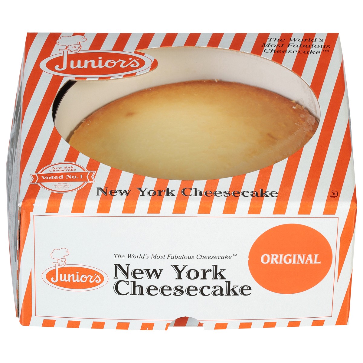 slide 1 of 9, Junior's 6 Inches New York Original Cheesecake 24 oz, 24 oz