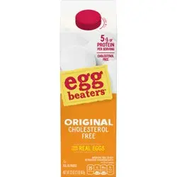EGG BEATERS Real Egg Product, No Cholesterol, No Fat, Real Eggs, 32 oz.