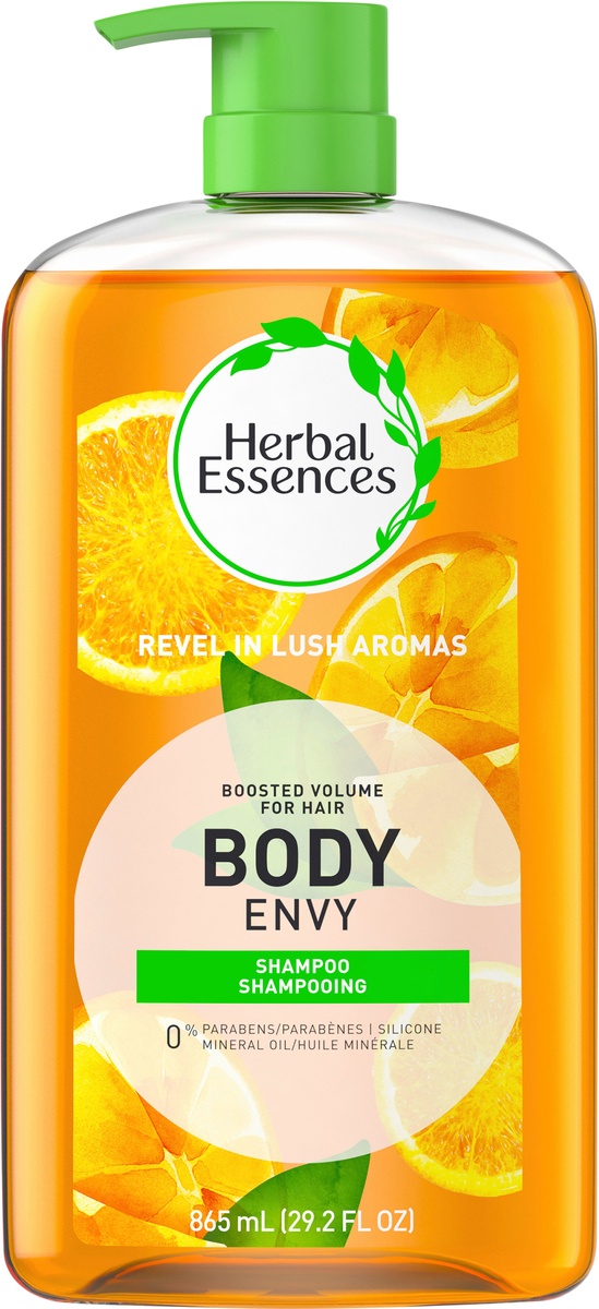 slide 3 of 5, Herbal Essences Body Envy Shampoo & Body Wash, Volumizing Shampoo, 29.2 fl oz, 29.2 fl oz