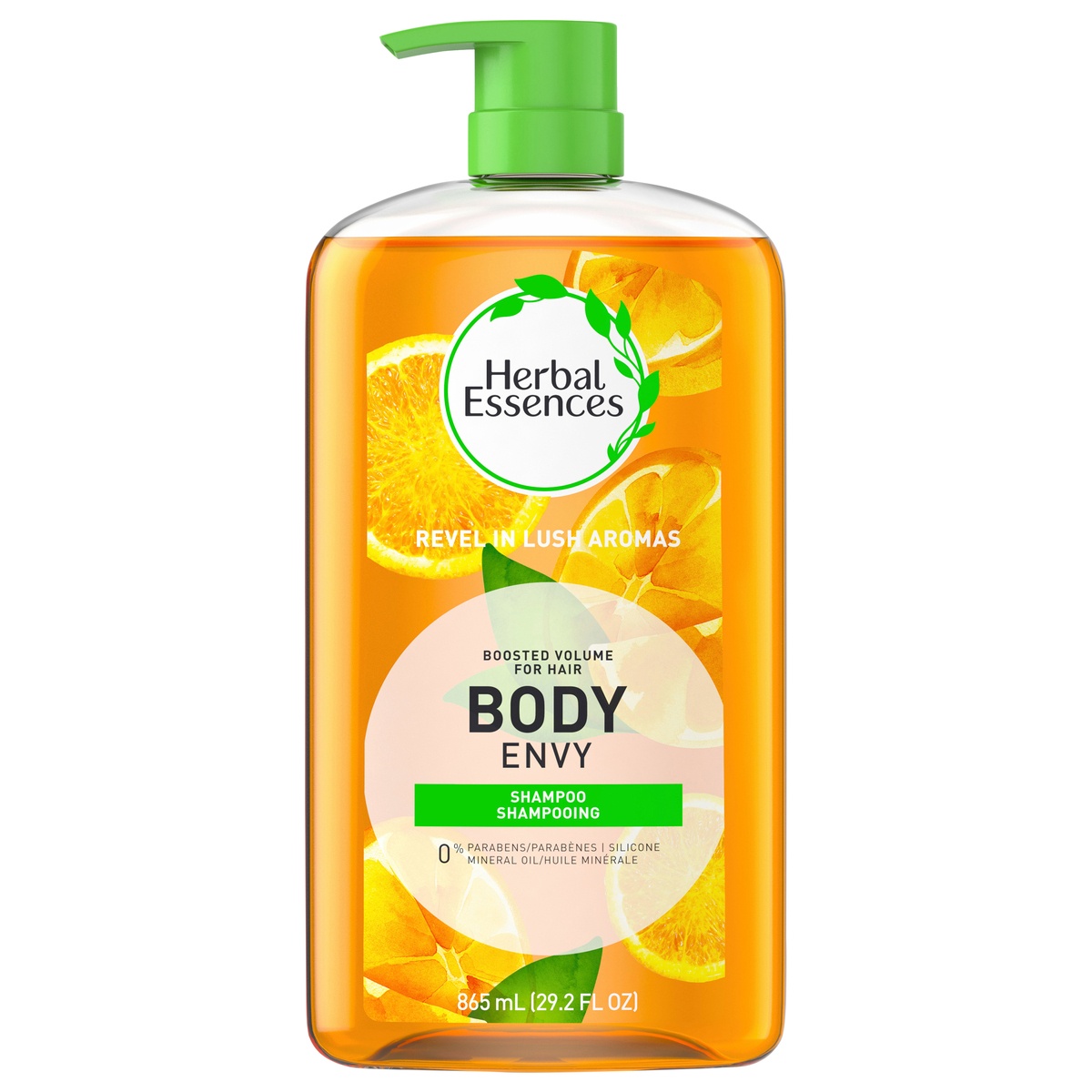 slide 5 of 5, Herbal Essences Body Envy Shampoo & Body Wash, Volumizing Shampoo, 29.2 fl oz, 29.2 fl oz