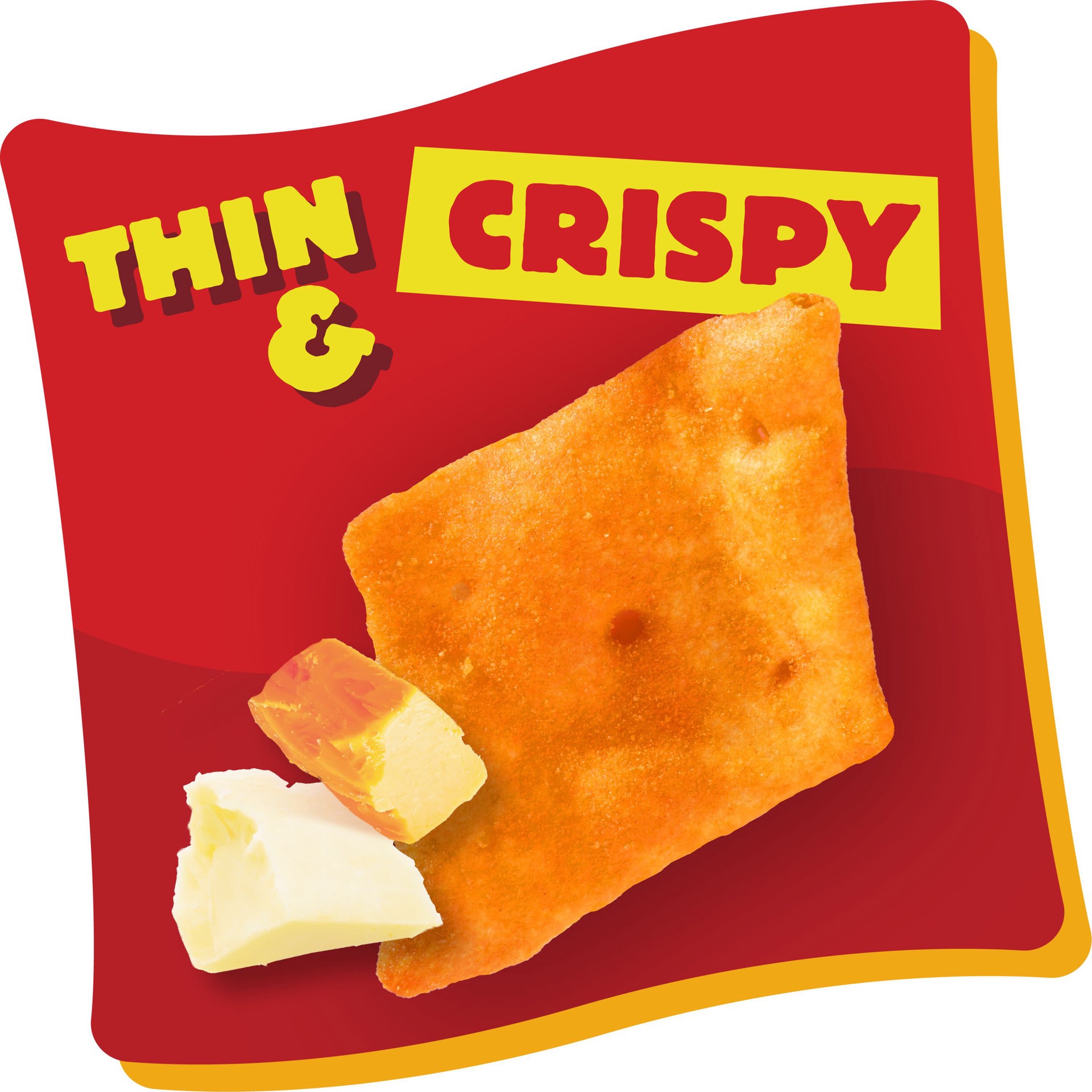 slide 4 of 5, Cheez-It Snap'd Cheese Cracker Chips, Double Cheese, 7.5 oz, 7.5 oz