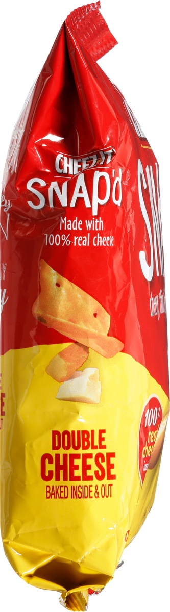 slide 8 of 11, Cheez-It Cheese Cracker Chips, Thin Crisps, Lunch Snacks, Double Cheese, 7.5 oz