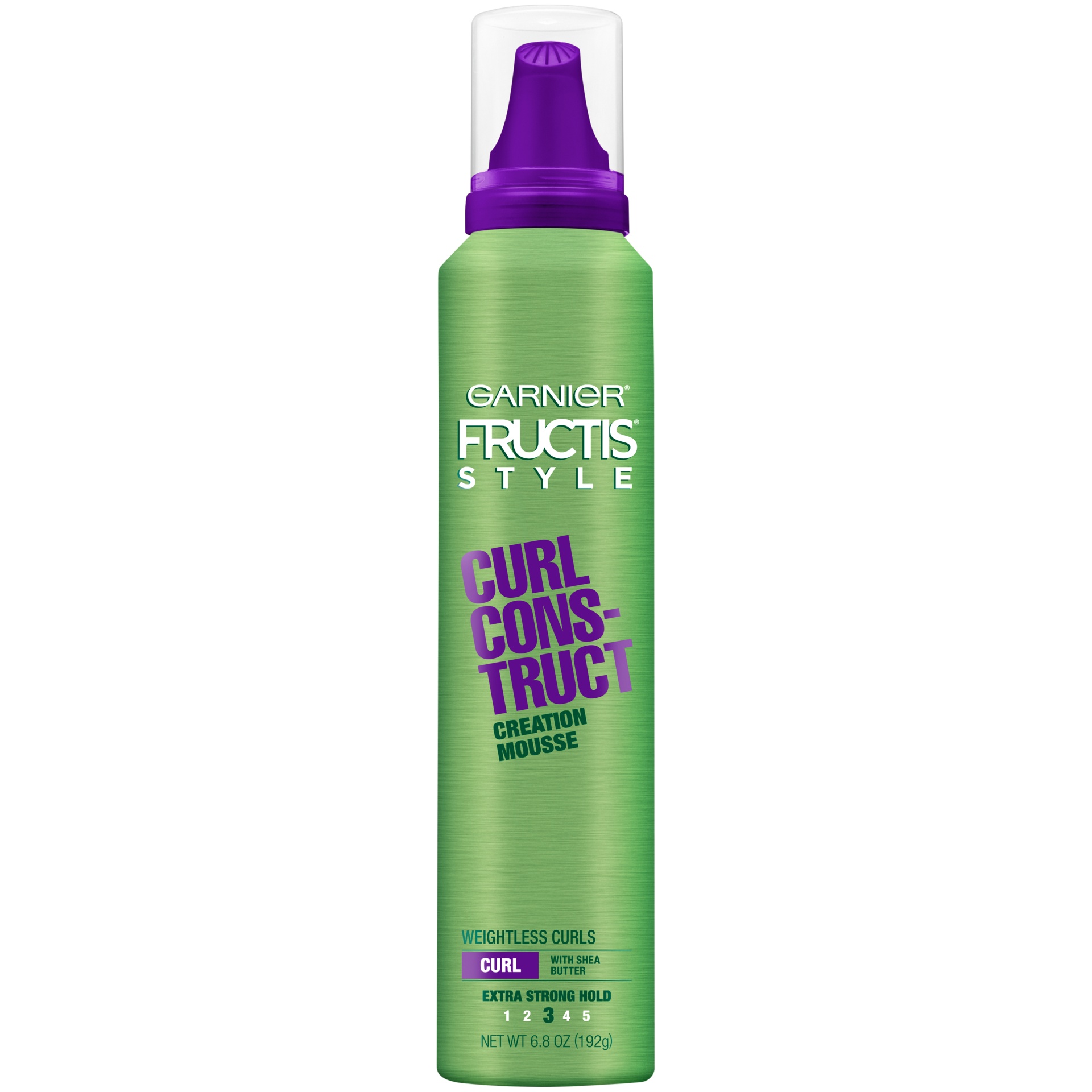 slide 2 of 2, Garnier Fructis Style Curl Construct Creation Hair Mousse - 6.8oz, 6.8 oz