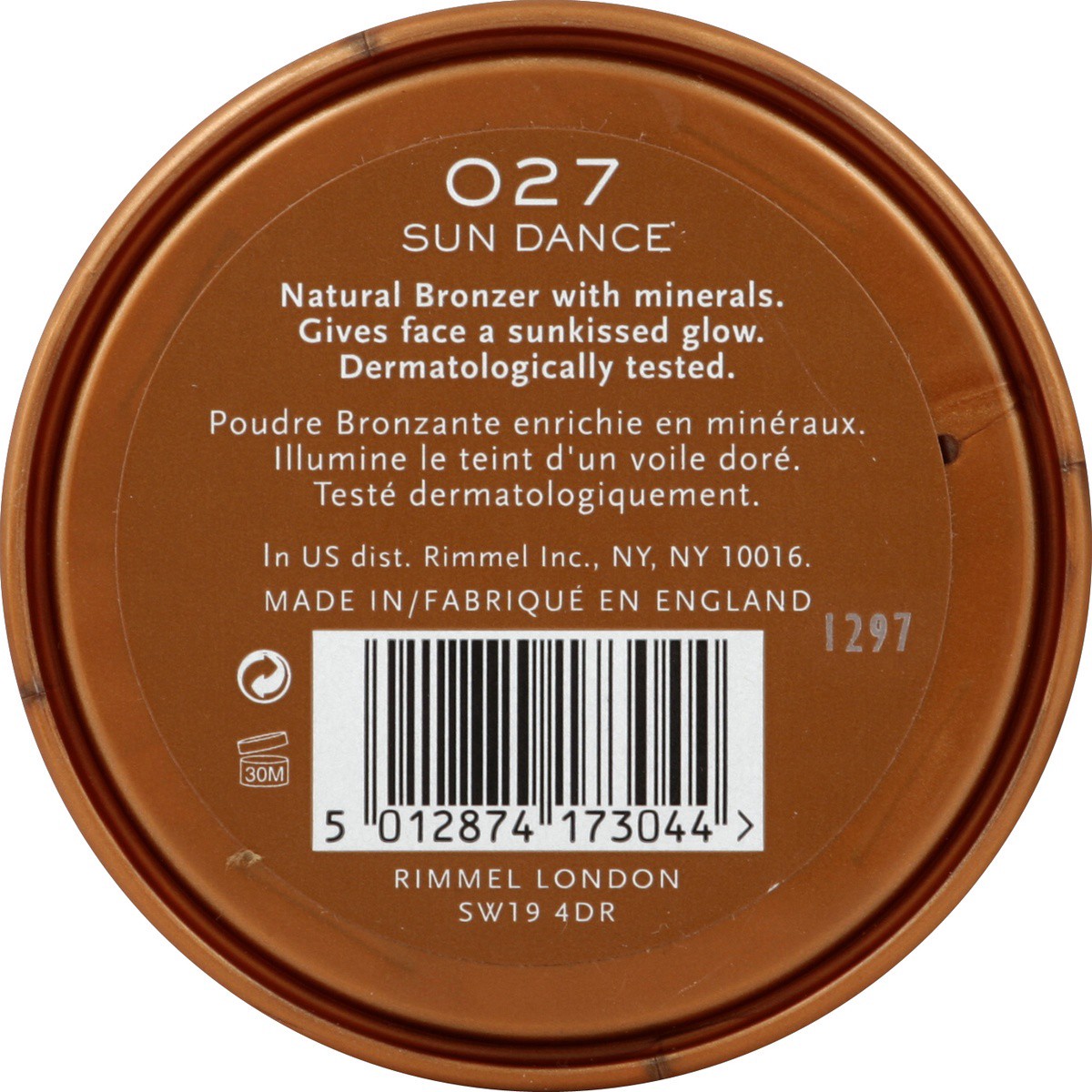 slide 4 of 4, Rimmel Natural Bronzer Sun Dance, 0.49 oz