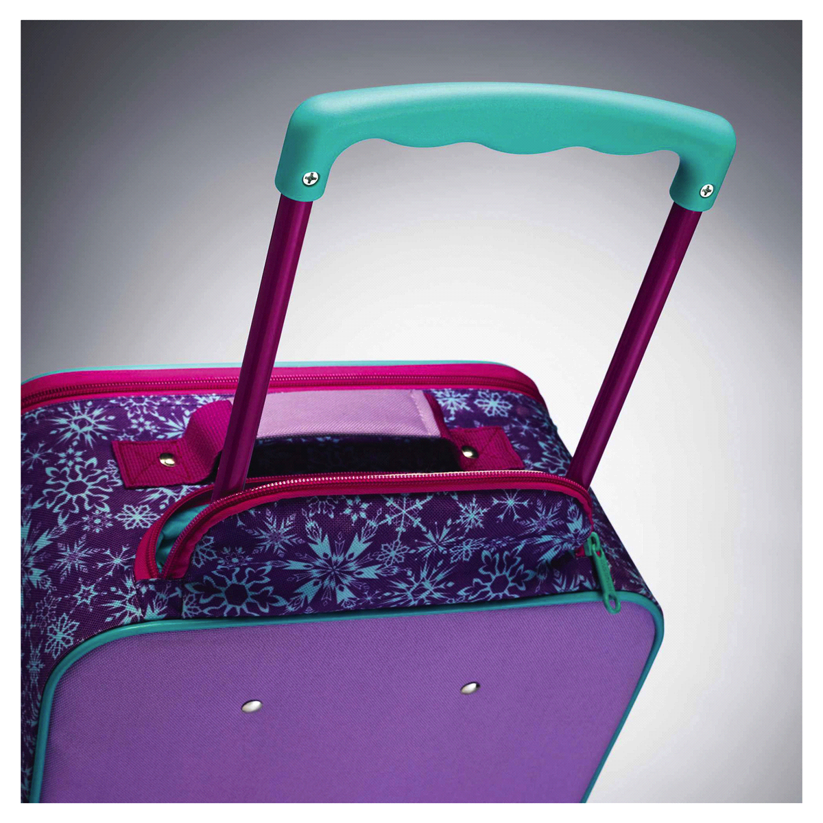 slide 4 of 5, Upright Rolling Suitcase - Frozen, 1 ct