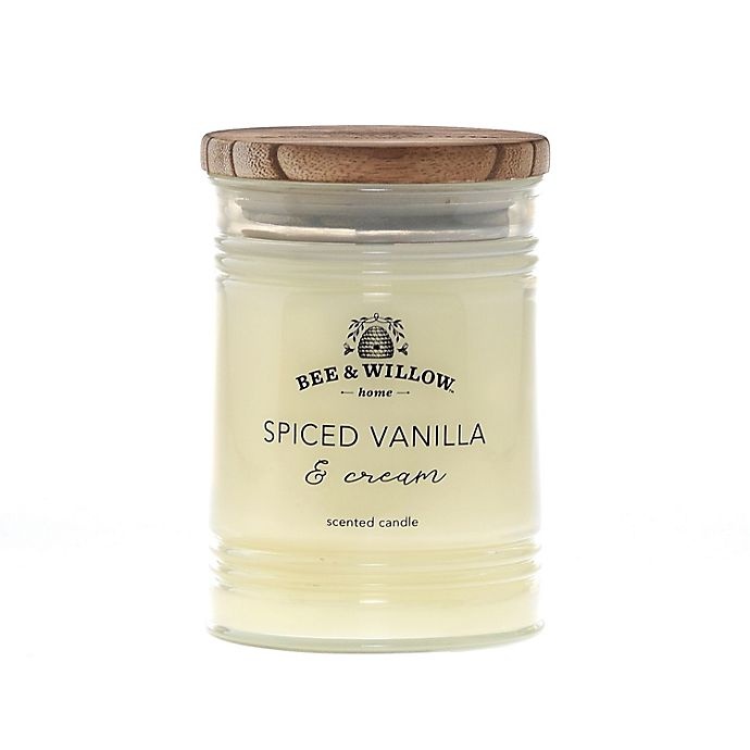 slide 1 of 1, Bee & Willow Home Spiced Vanilla and Cream Jar Candle with Wood Wick, 1 ct