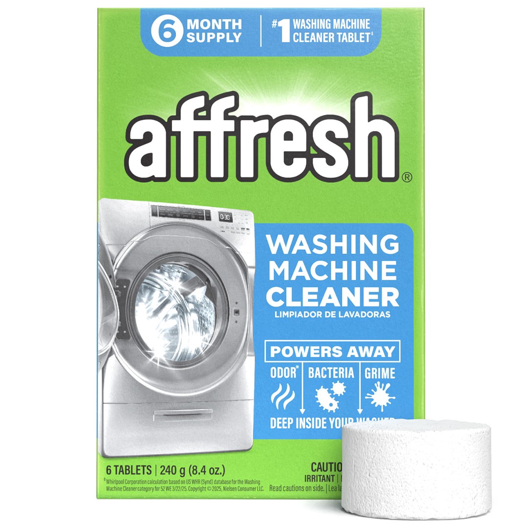 slide 1 of 6, affresh 6 Count Washing Machine Cleaner Tablets, 1 ct