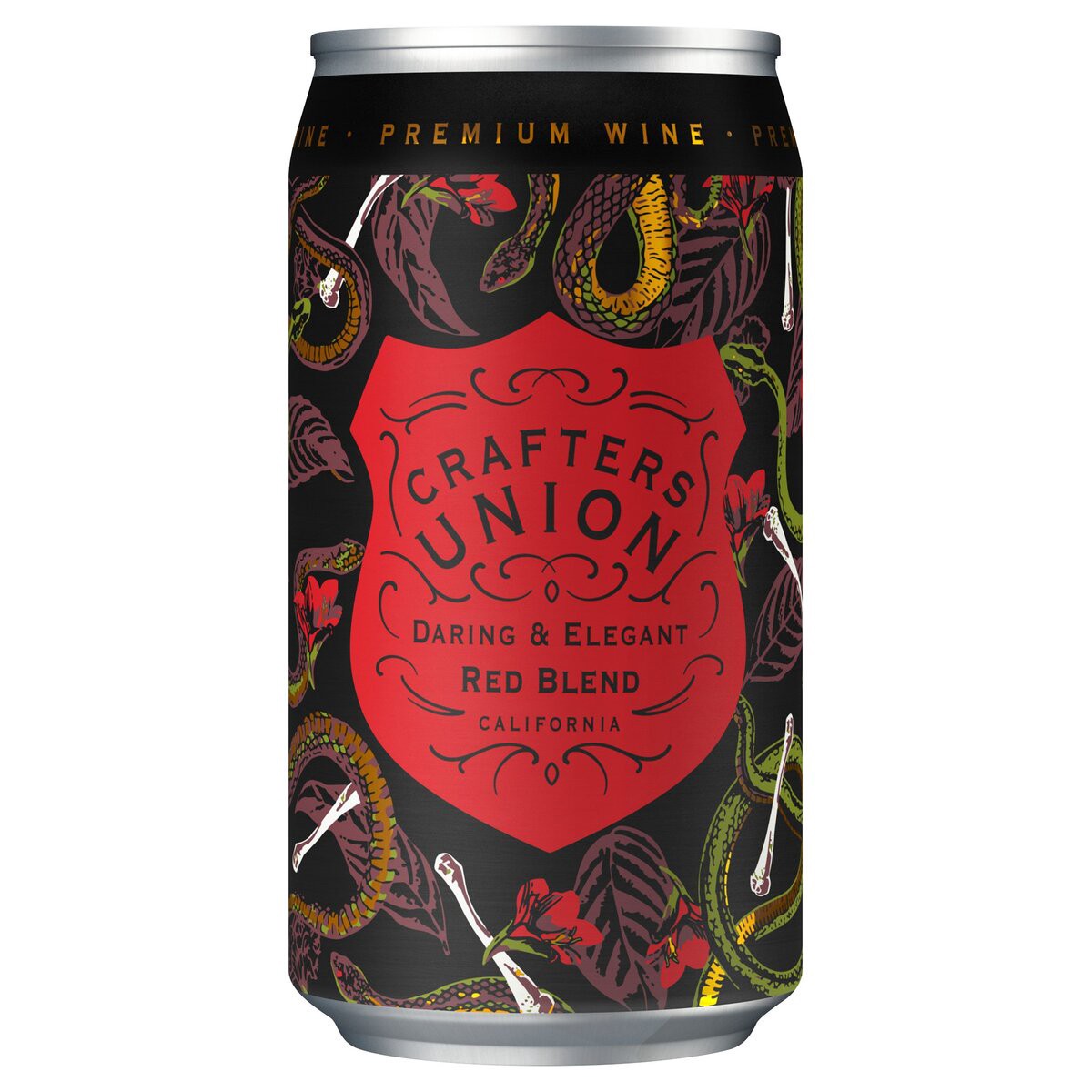 slide 1 of 7, Crafters Union Red Blend Can, 12.68 fl oz