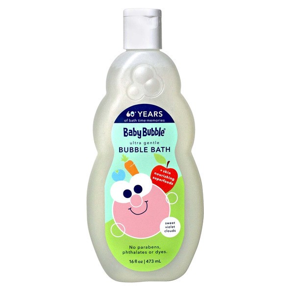 slide 1 of 1, Baby Bubble Bubble Bath, Ultra Gentle, 16 fl oz