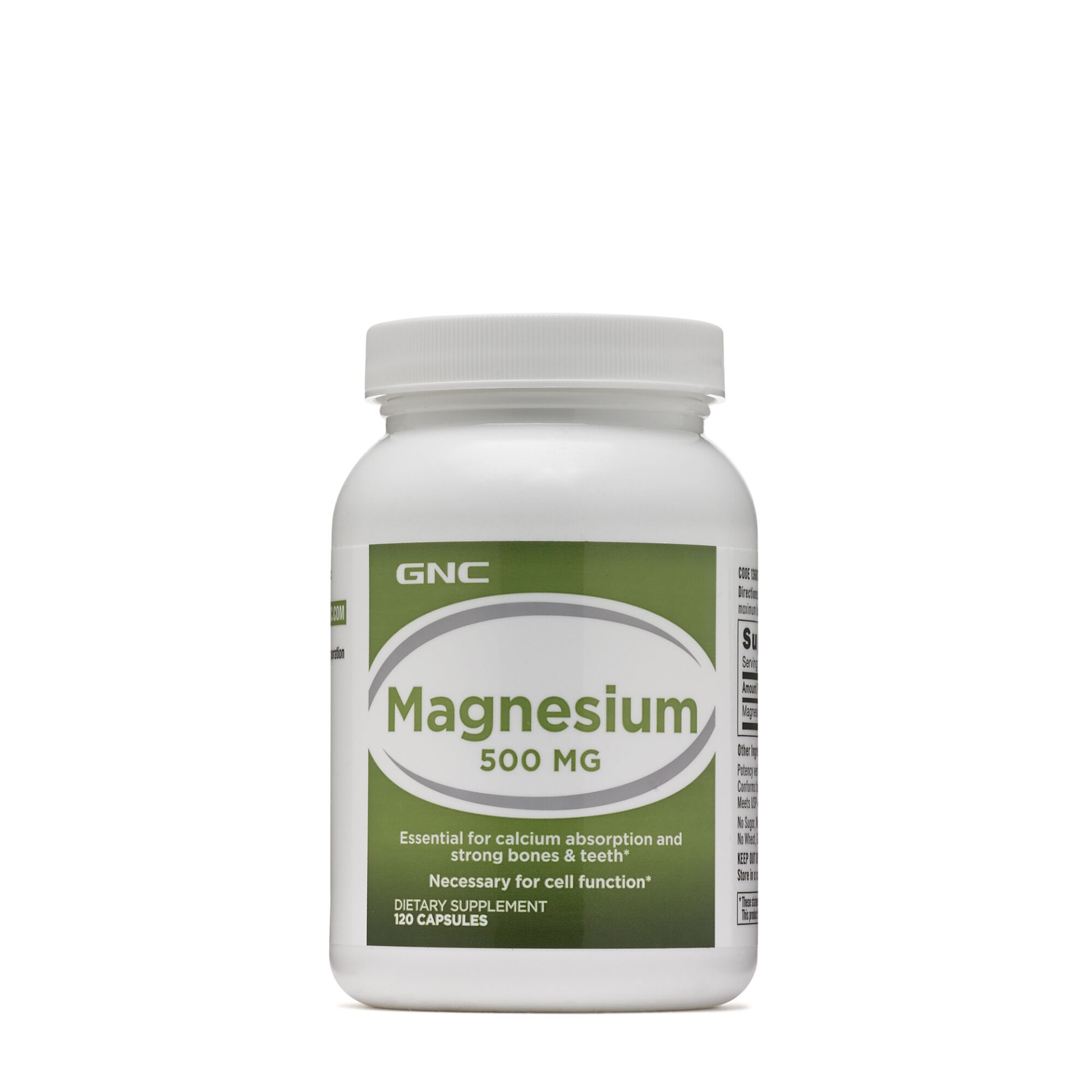 slide 1 of 1, GNC Magnesium 500 MG, 120 ct