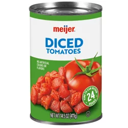 Meijer Diced Tomatoes - 14.5 oz