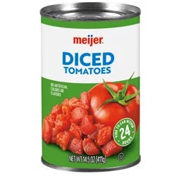 Meijer Diced Tomatoes - 14.5 oz