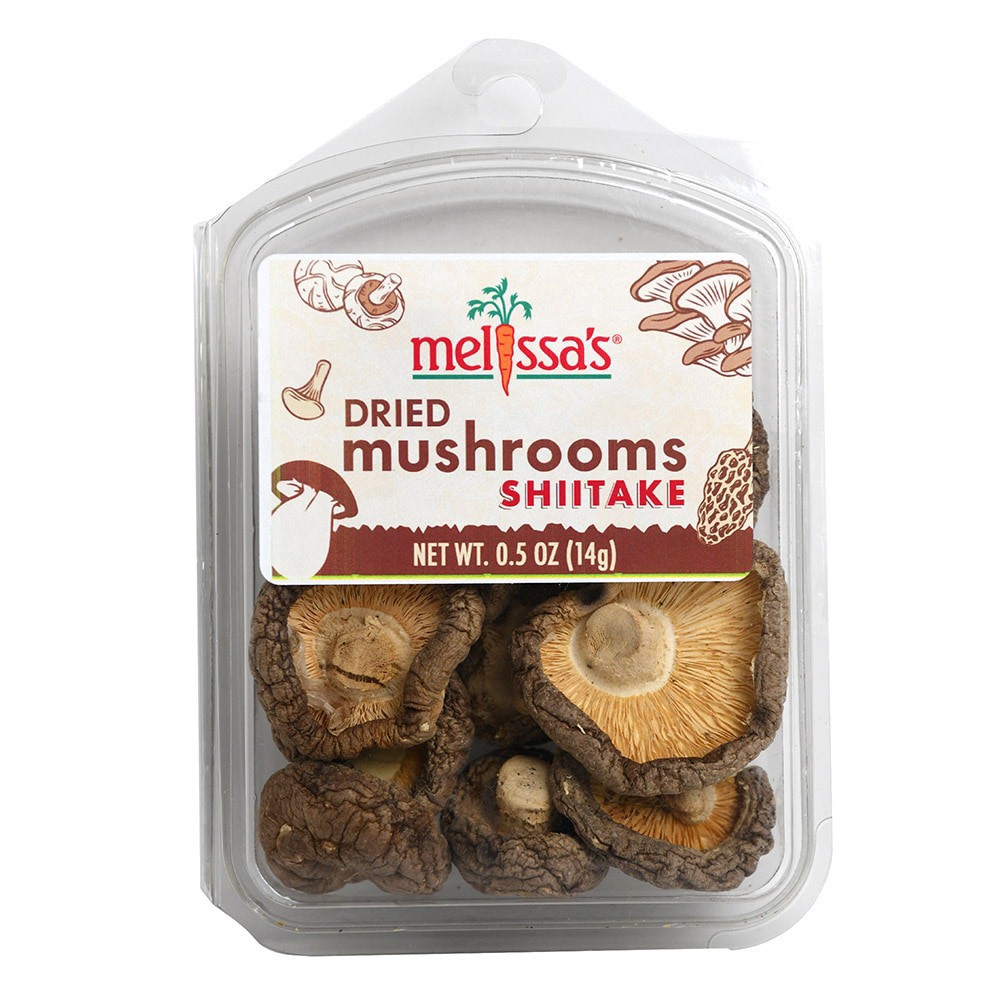 slide 1 of 1, Melissa's Dried Shiitake Mushrooms, 0.5 oz