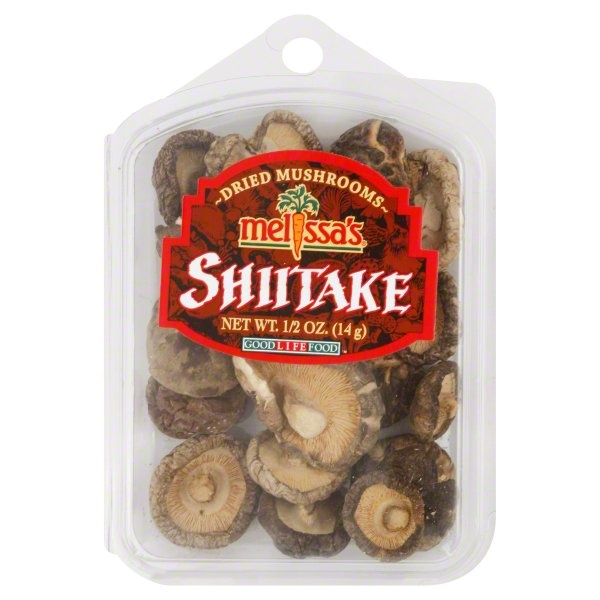 slide 1 of 1, Melissa's Dried Shiitake Mushrooms, 0.5 oz