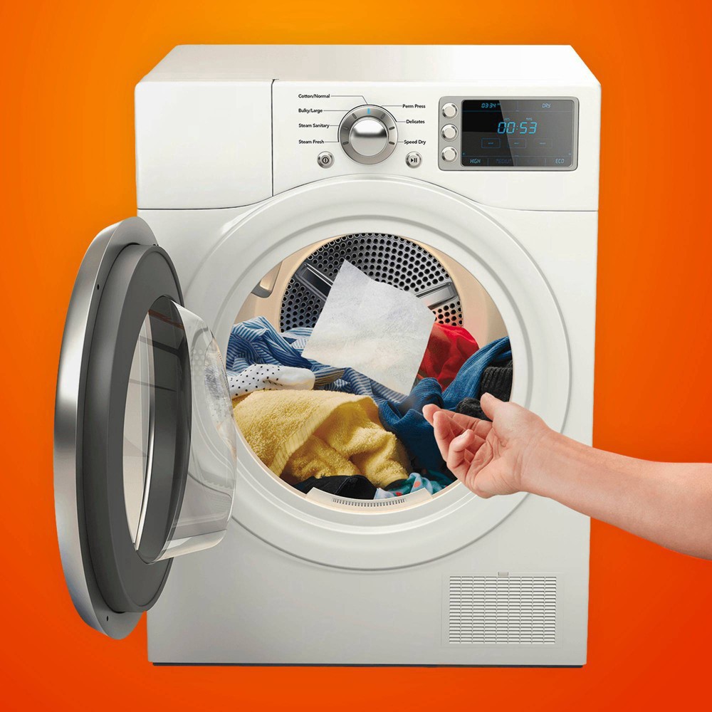 slide 10 of 15, Bounce Dryer Sheets, 160 count, Outdoor Fresh Scent, Fabric Softener Sheets, Reduces Static, Softens and Fights Wrinkles, 160 ct