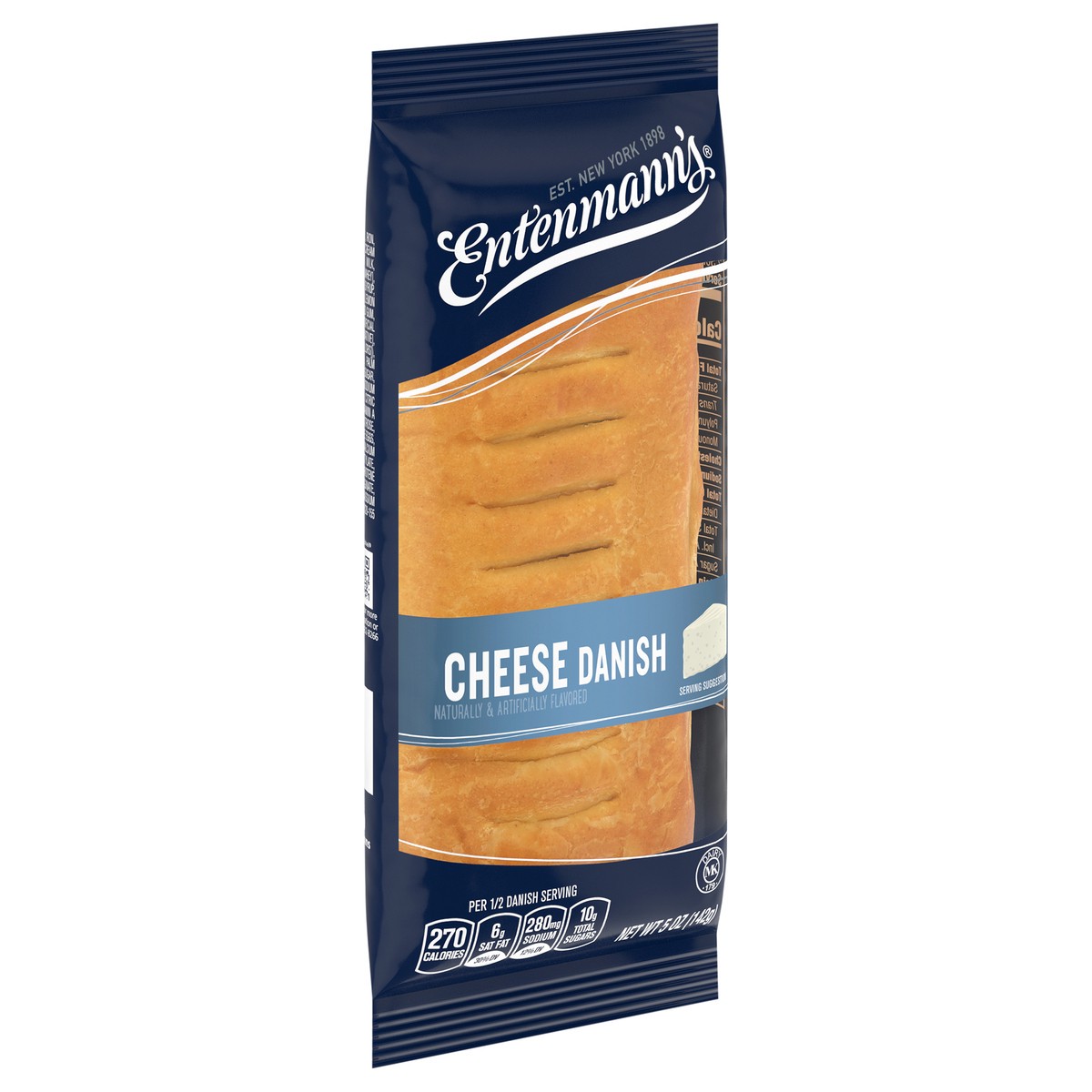 slide 6 of 9, ENTENMANNS Cheese Danish, 1 cnt