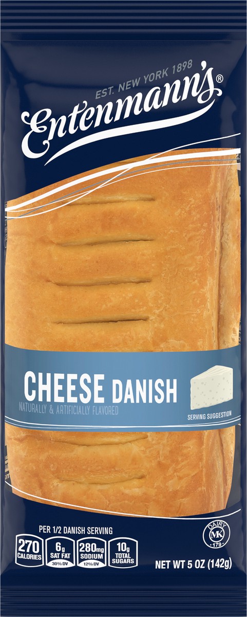 slide 4 of 9, ENTENMANNS Cheese Danish, 1 cnt