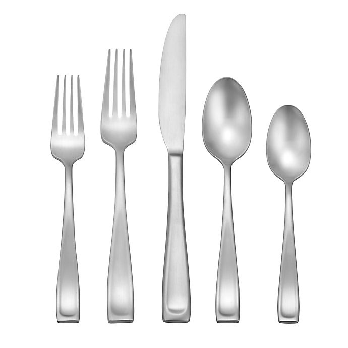 slide 1 of 2, Oneida Satin Moda Flatware Set, 75 ct