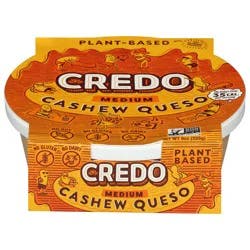 Credo Medium Cashew Queso Dip 9 oz