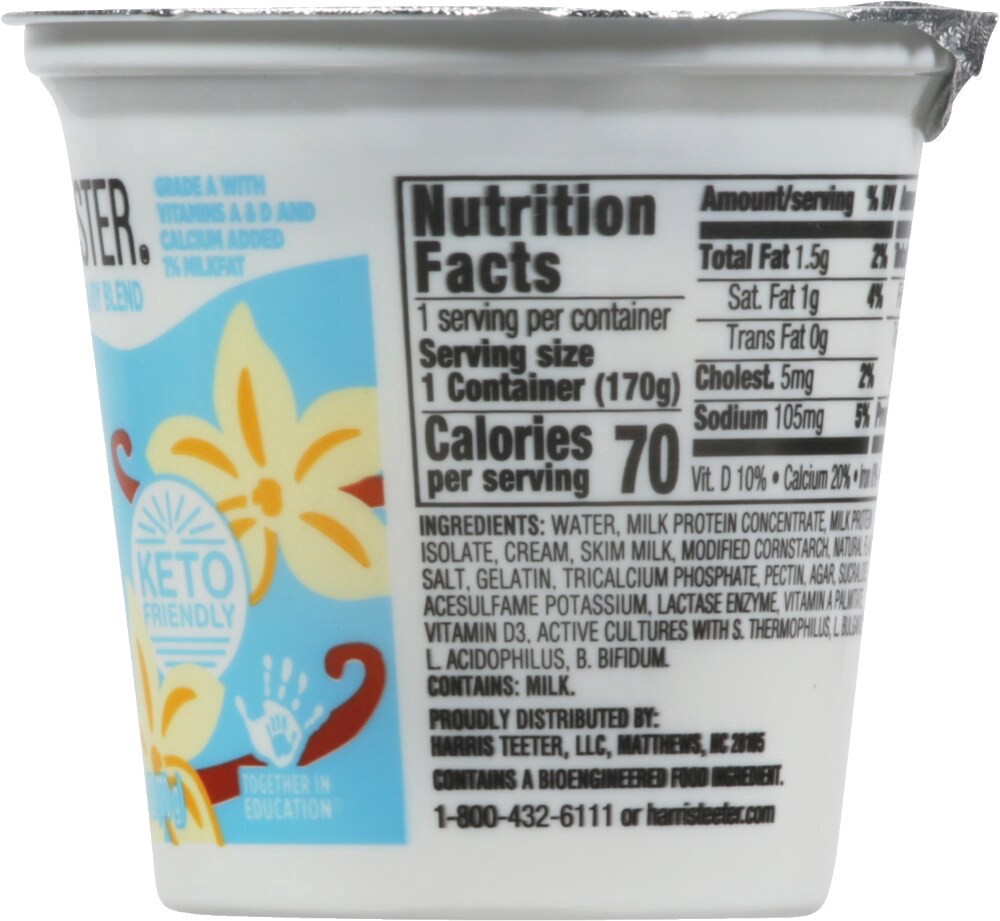 slide 4 of 5, Harris Teeter™ Carbmaster® Vanilla Lactose Free Yogurt, 6 oz