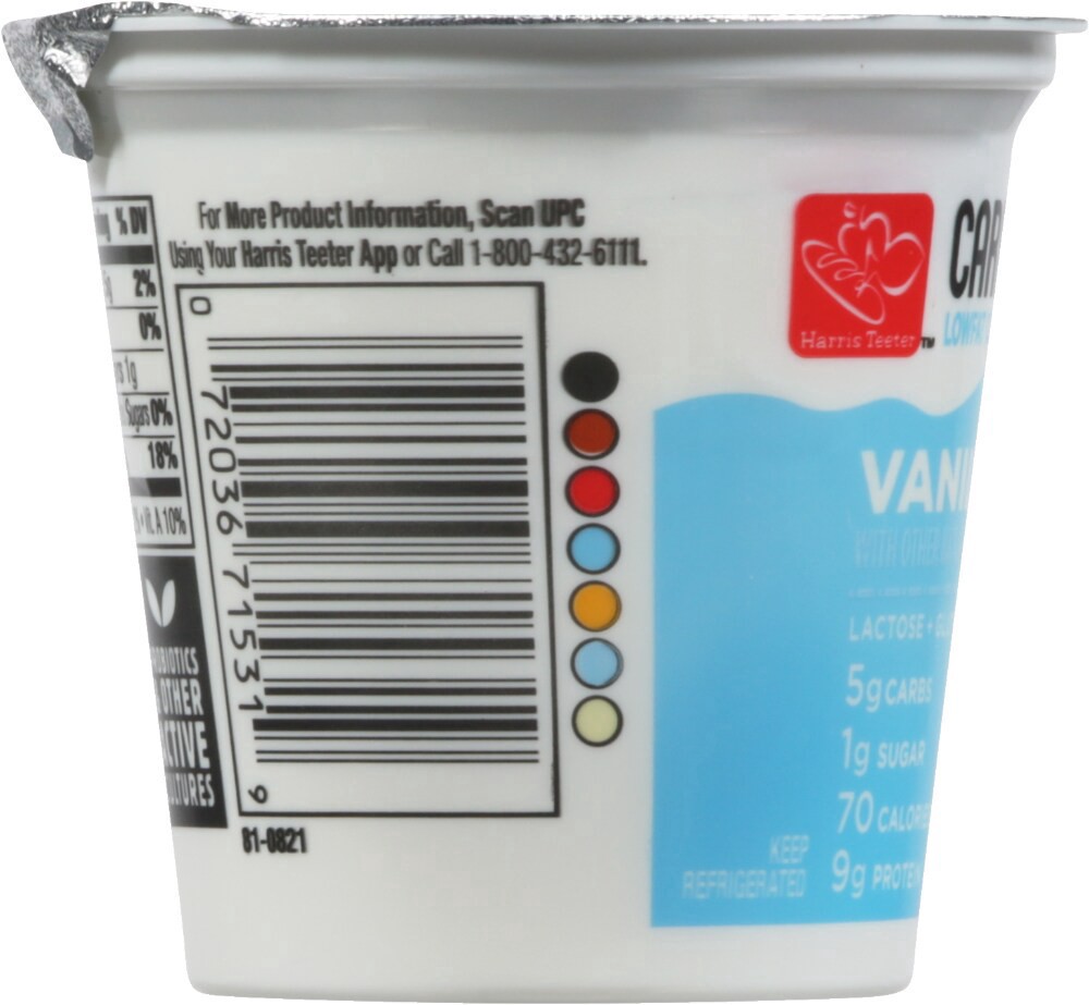 slide 2 of 5, Harris Teeter™ Carbmaster® Vanilla Lactose Free Yogurt, 6 oz