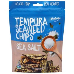Woodridge Snacks Sea Salt Tempura Seaweed Chips 1.41 oz