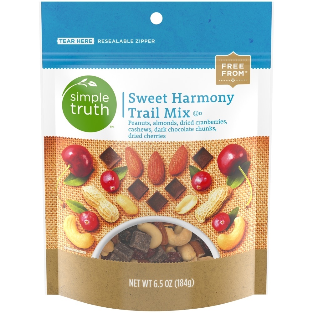 slide 1 of 1, Simple Truth Sweet Harmony Trail Mix, 6.5 oz