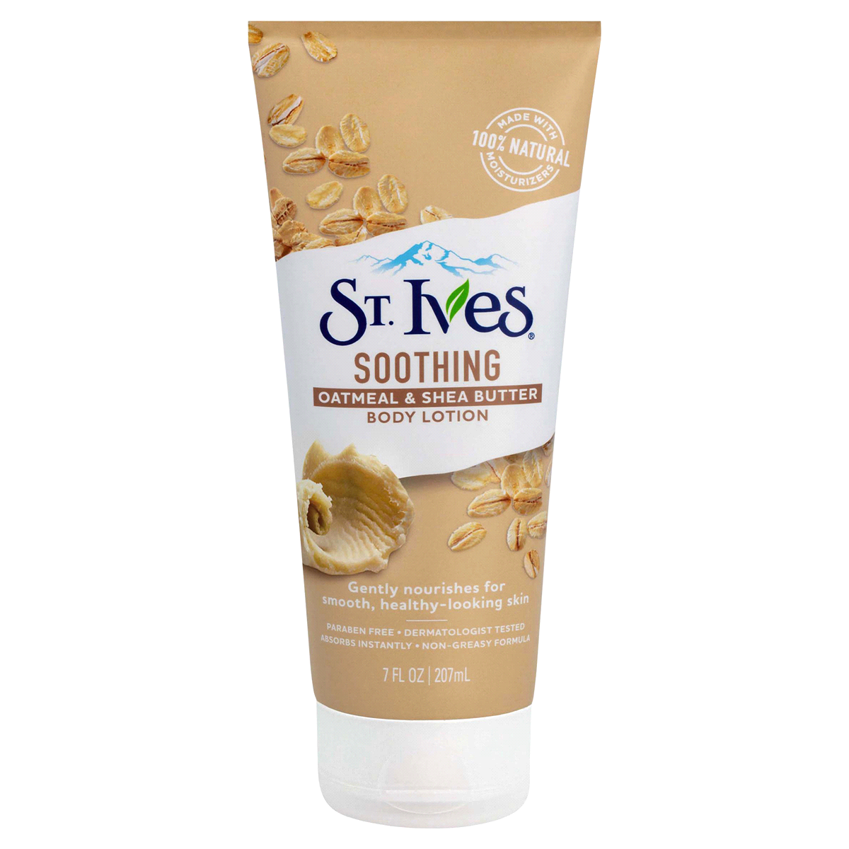 slide 2 of 3, St. Ives Soothing Oatmeal and Shea Butter Body Lotion, 7 oz