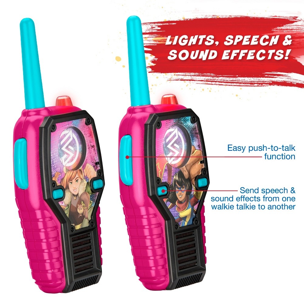 slide 2 of 5, Marvel Rising Walkie Talkies, 1 ct