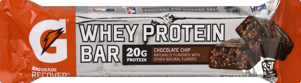 slide 7 of 9, Gatorade Chocolate Chip Protein Bar 2.8 oz, 2.8 oz