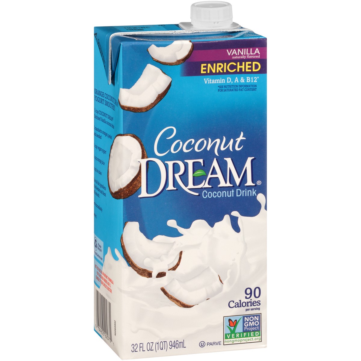 slide 2 of 10, Coconut DREAM Vanilla Coconut Milk, 32 fl oz