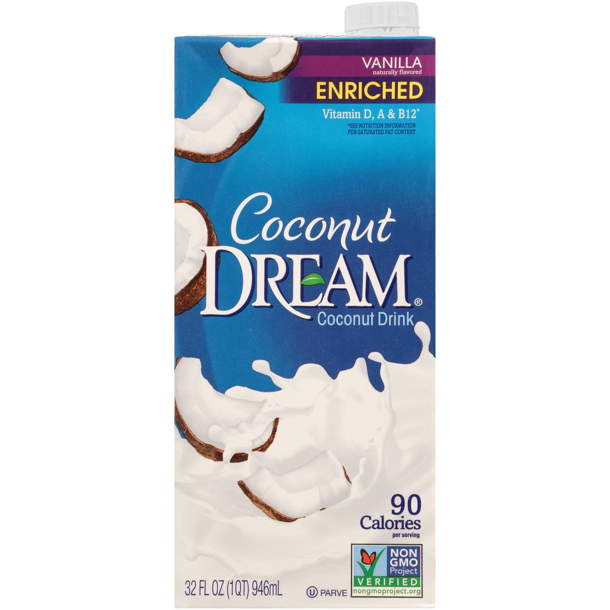 slide 7 of 10, Coconut DREAM Vanilla Coconut Milk, 32 fl oz