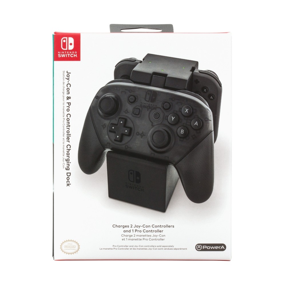 slide 5 of 6, Power A Joy-Con & Pro Controller Charging Dock for Nintendo Switch, 1 ct