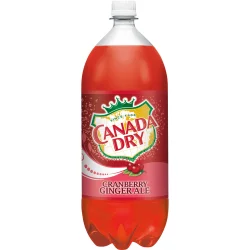 Canada Dry Cranberry Ginger Ale 2 L Bottle