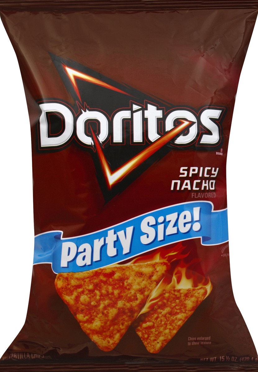 slide 1 of 6, Doritos Tortilla Chips 15.5 oz, 15.5 oz