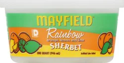 Mayfield Rainbow Sherbet 1 qt
