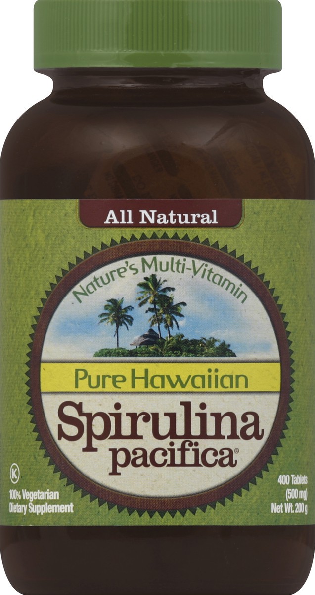 slide 1 of 2, Nutrex Spirulina Pacifica 400 ea, 400 ct
