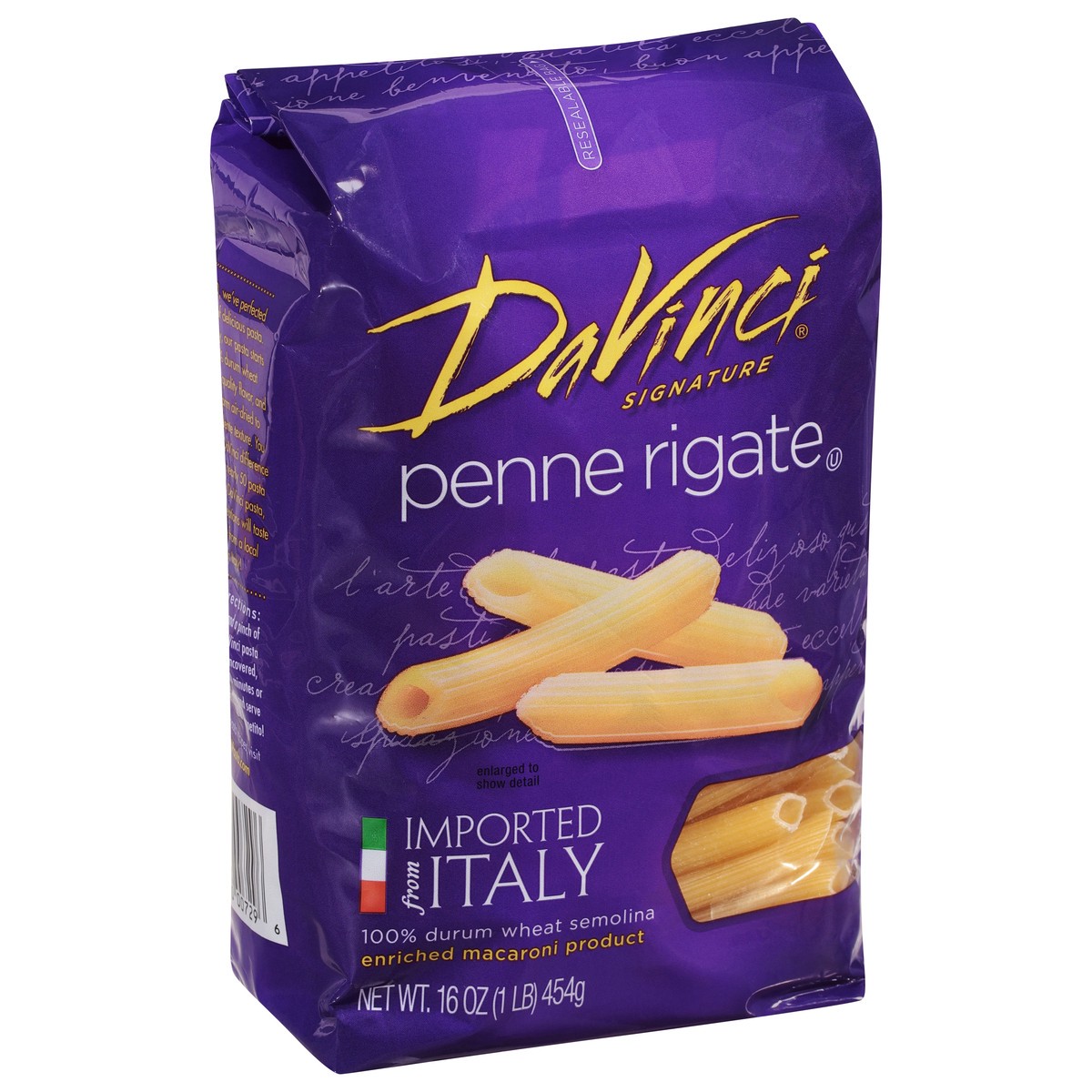 slide 7 of 9, Davinci Pasta Penne Rigate, 16 oz