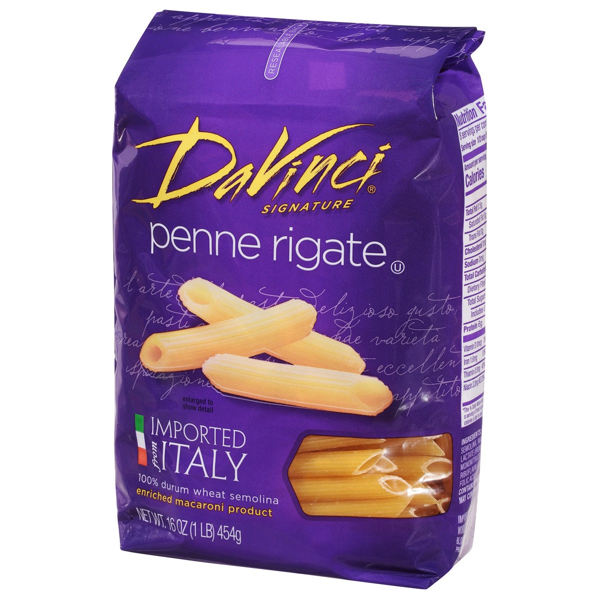 slide 2 of 9, Davinci Pasta Penne Rigate, 16 oz