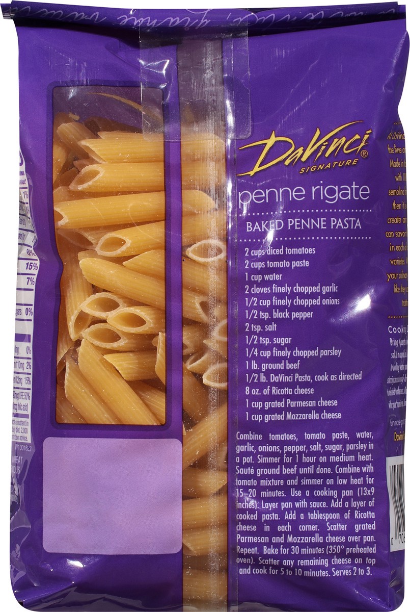 slide 9 of 9, Davinci Pasta Penne Rigate, 16 oz