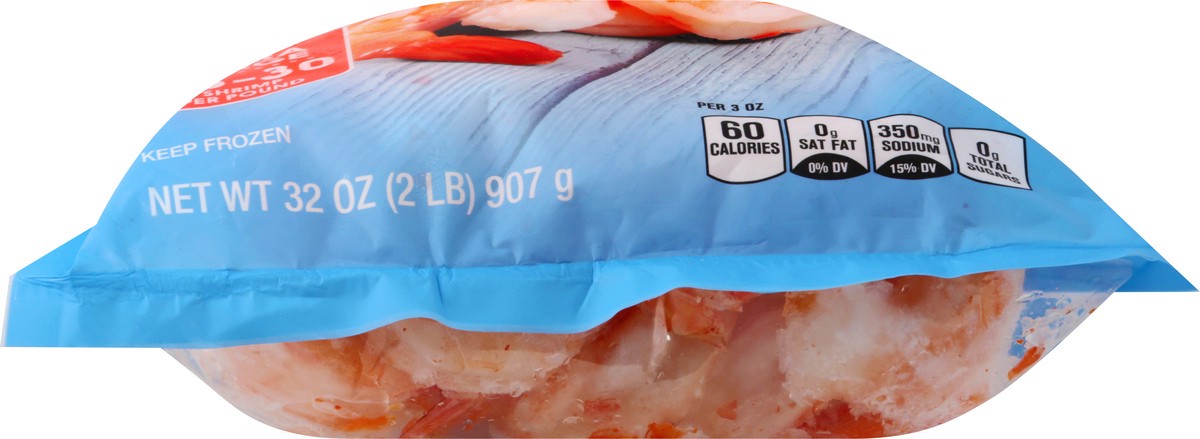 slide 6 of 9, Fisherman's Market Extra Large Peeled & Deveined Tail On Cooked Shrimp 32 oz, 32 oz