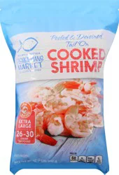 Fisherman's Market Extra Large Peeled & Deveined Tail On Cooked Shrimp 32 oz