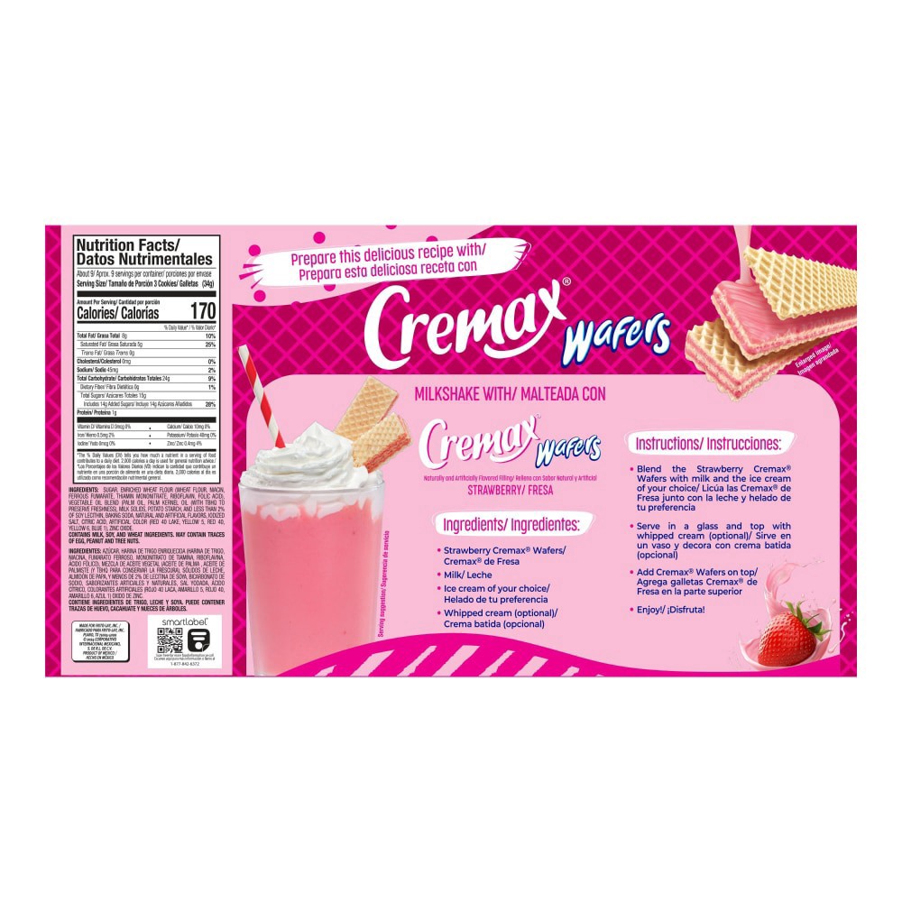 slide 6 of 6, Gamesa Crmx Strwbry Cookies, 10.8 oz