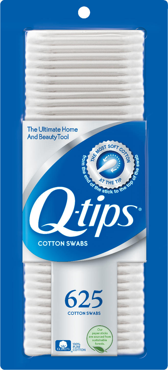 slide 3 of 3, Q-Tips Cotton Swabs 625 ct, 625 ct